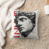 Cracked Classical Bust クッション (ブランケット)