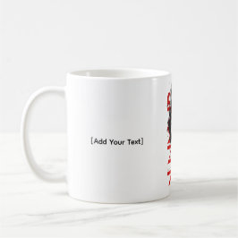 Cracked Classical Bust Trash Polka Art Mug コーヒーマグカップ
