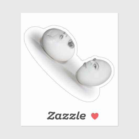 Cracked Egg and a Wink シール (シート)