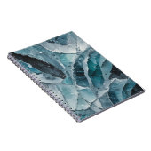 Cracked Ice Pattern | Notebook Journal ノートブック (右側)