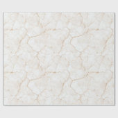 Cracked Ivory Wedding ラッピングペーパー (フラット)