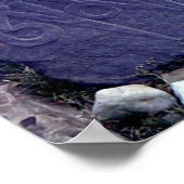 Cracked Mani stone ポスター (角)