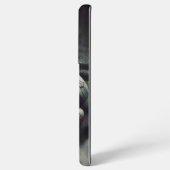 Cracked Porcelain Mask Dark Galaxy S21 Ultra case Samsung Galaxyケース (裏面横)