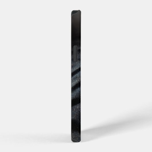 Cracked Porcelain Mask Dark Luxury iPhone 12 Case iPhoneケース (右側面)