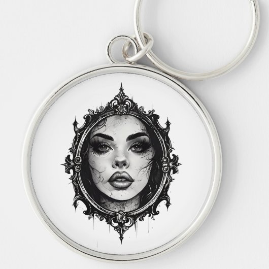 Cracked Reflection キーホルダー (正面)