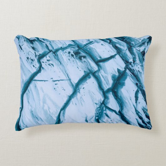 Cracked rock formation illustration アクセントクッション (正面)