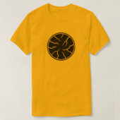 Cracked Surface Graphics T-Shirt Tシャツ (デザイン正面)