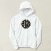 Cracked Surface Men's Hooded Sweatshirt パーカ (デザイン正面)