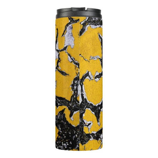 Cracked Yellow Road Paint タンブラー (裏面)