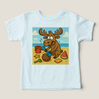 Crackin’ Coconuts – キッズ用面白いビーチTシャツ