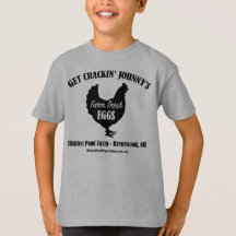 Crackin' Johnny's Kids' Basic T-shirtを入手