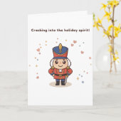 Cracking Into the Holiday Spirit  カード (黄色い花)