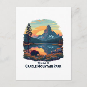Cradle Mountain National Australianへようこそ シーズンポストカード