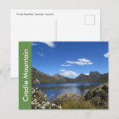 Cradle Mountain, Tasmania,オーストラリア ポストカード (正面/裏面)