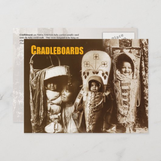 Cradleboards c.1899-1903 ポストカード (正面/裏面)