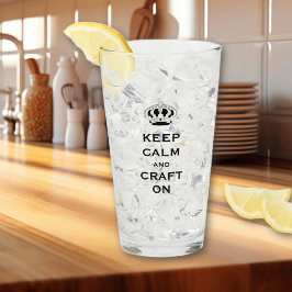 CRAFTを好きな言葉に変えて | トレンディなKeep Calm ピントグラス タンブラーグラス