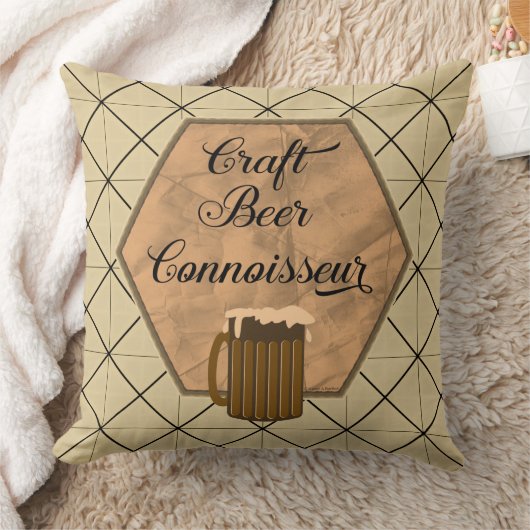 Craft Beer Connoisseur クッション (ブランケット)