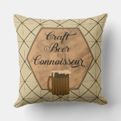 Craft Beer Connoisseur クッション (裏面)