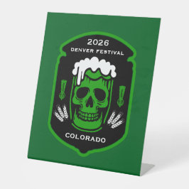 Craft Beer Oktoberfest 台座サイン