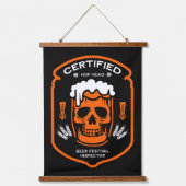 Craft Beer Oktoberfest 吊り下げ型タペストリー (正面)