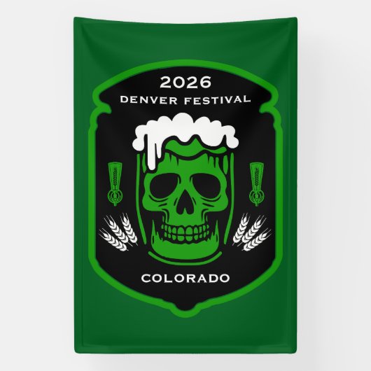 Craft Beer Oktoberfest 横断幕 (縦)