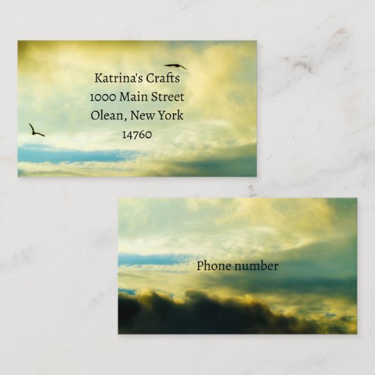 Craft Seller 名刺 (正面/裏面)