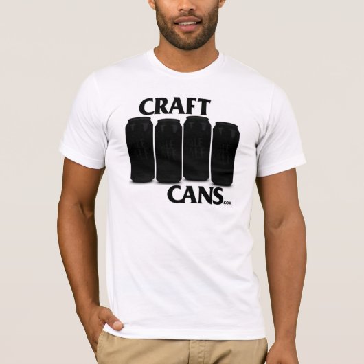 CraftCans.ComのTシャツ Tシャツ (正面)