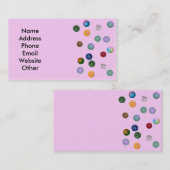 Crafterまたは裁縫婦の名刺 名刺 (正面/裏面)