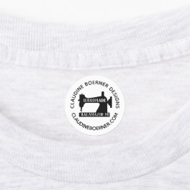 Crafterビジネスアーティスト裁縫アイアンOn Labels ラベル