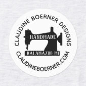 Crafterビジネスアーティスト裁縫アイアンOn Labels ラベル (デザイン2)