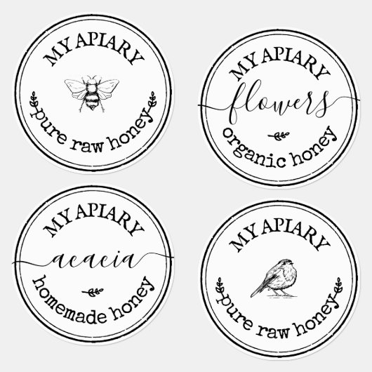 Crafter Business Artist Round Iron On Logo ラベル (グループ)