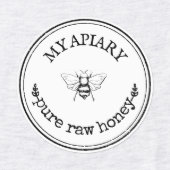 Crafter Business Artist Round Iron On Logo ラベル (デザイン1)