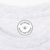 Crafter Business Artist Round Iron On Logo ラベル (貼付)