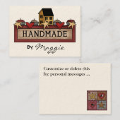 Crafter / Designerプロフィール – SRFによる名刺 名刺 (正面/裏面)