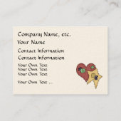 Crafter / Designerプロフィール – SRFによる名刺 名刺 (裏面)