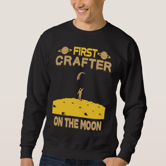 Crafter On The Moon スウェットシャツ (正面)