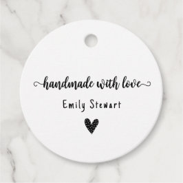 Crafter thank you Clothing label for handmade item フェイバータグ