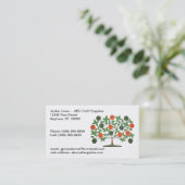 Craftersの名刺カードを制作するFolkartの木 名刺 (スタンド正面)