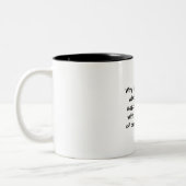 Crafters Humor Mug Coffee Cup ツートーンマグカップ (左)