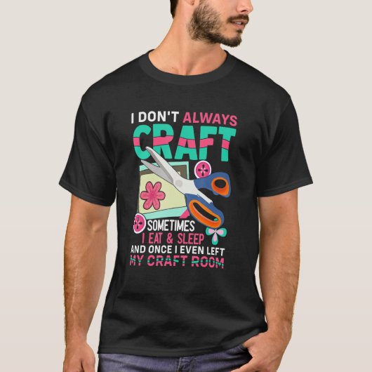 Crafters Scrapbook Craft Room Scrapbooking Craftin Tシャツ (正面)