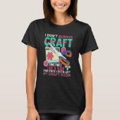 Crafters Scrapbook Craft Room Scrapbooking Craftin Tシャツ (正面)