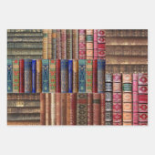 Crafters Scrapbook Old Books ラッピングペーパーシート (正面)