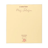 Crafting Compelling Narratives, Inspiring Minds ノートパッド (正面)