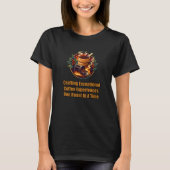Crafting Exceptional Coffee Experiences One Roast Tシャツ (正面)