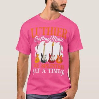 Crafting Music – ギタリストアコースティックギターFixer L Tシャツ