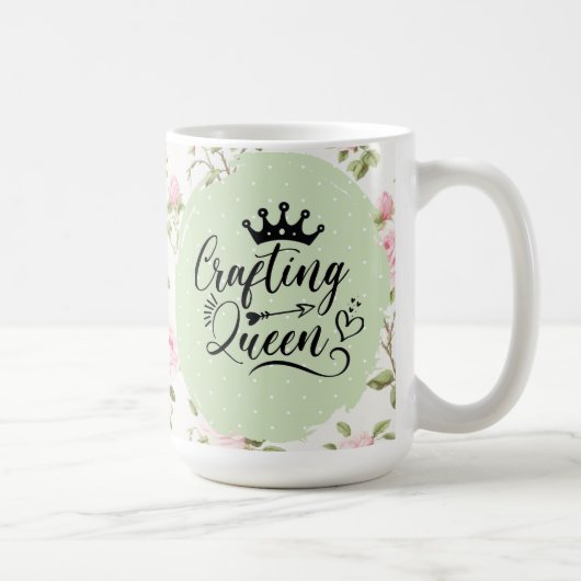 Crafting Queen Coffee Mug コーヒーマグカップ (右)