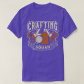 Crafting Squad Creative Needlework  Tシャツ (デザイン正面)