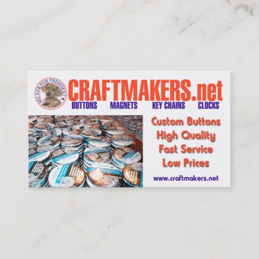 CRAFTMAKERS.net名刺 名刺 (正面)