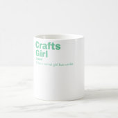 Crafts Girl - Crafts コーヒーマグカップ (中央)