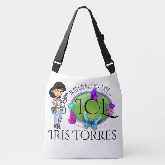 Crafty Lady Artist - See Back -トート クロスボディバッグ (正面)